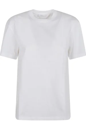 Paco rabanne Top, Dame, Hvid, S, Bomuld, Afslappet Bomuld T-shirt