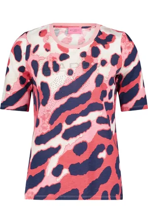 Betty Barclay Top, Dame, Flerfarvet, 4XL, Blomstret Basis T-shirt