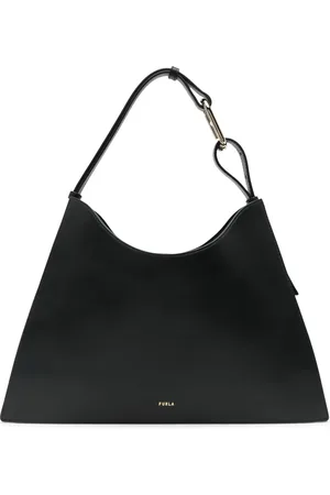 Furla Taske, Dame, Sort, ONE SIZE, Uld, Nuvola L Hobo Taske