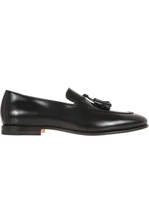santoni Sko, Herre, Sort, 40 1/2 EU, Moderne Strik Sneakers