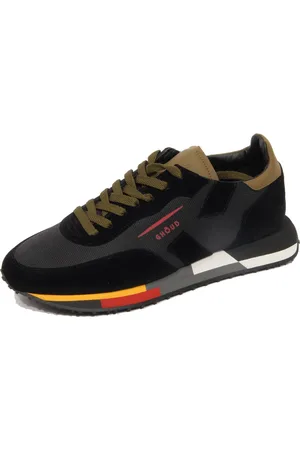 Ghoud Sko, Herre, Sort, 46 EU, Læder, Rush_M LOW MAN Gum/Mesh