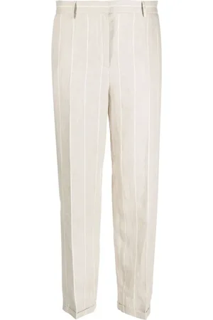 ANTONELLI Bukser, Dame, , XL, Linned, Stribede linnedbukser