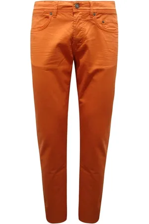 Siviglia Bukser, Herre, , W33, Denim, Vintage Denim Bukser med Italiensk Stil