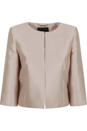 Alberta Ferretti Jakke, Dame, , XS, Uld, Hvid Jakke til Kvinder Elegant Stil