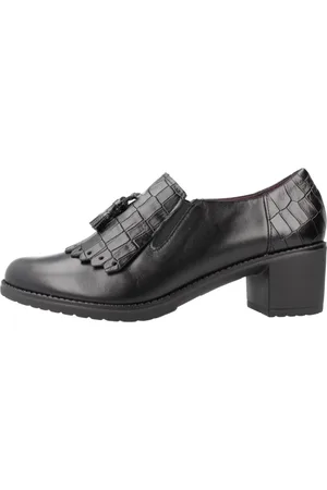 Pitillos Sko, Dame, Sort, 38 EU, Frynser pumper