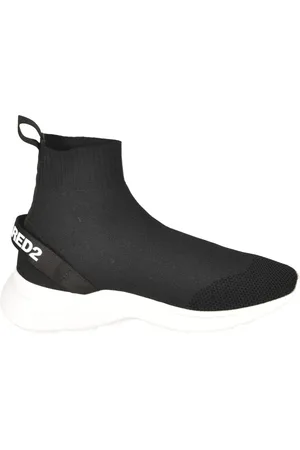 Dsquared2 Sko, Dame, Sort, 38 1/2 EU, Uld, Sneakers
