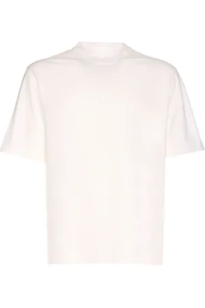 Circolo Top, Herre, Hvid, S, Bomuld, Kortærmet hvid bomuld T-shirt