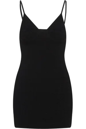 Jacquemus Kjole, Dame, Sort, 2XS, Sort Kjole til Kvinder Elegant Stil