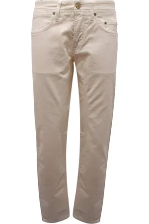 Siviglia Jeans, Herre, Hvid, W31, Denim, Italienske Denim Bukser Model B1Ax
