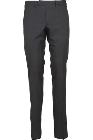 Biagio Santaniello Bukser, Herre, Sort, 3XL, Uld, Navy Blue Wool Shorts Stilfuld Opgradering