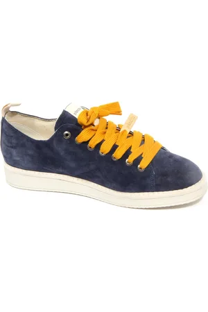 Panchic Sko, Herre, Blå, 44 EU, Denim, Vintage Effekt Ruskind Sko Model P01M14001S8