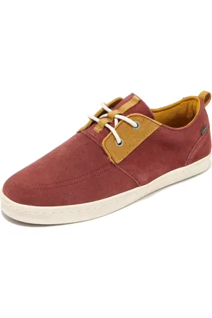 Element Sko, Herre, Rød, 41 EU, Smaragd Scarpe Sko i Catalina Stil