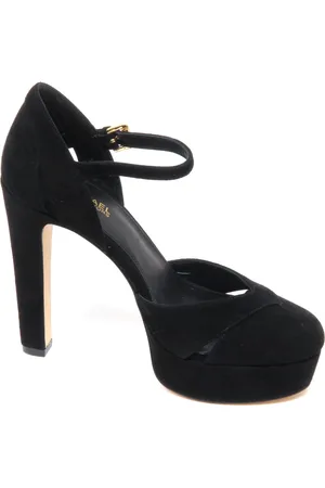Michael Kors Sko, Dame, Sort, 40 EU, Suede, Winona Ruskind Platform Sko