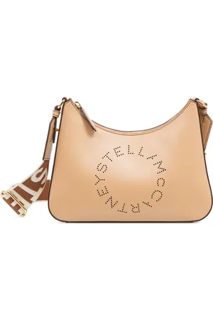 Stella McCartney Taske, Dame, , ONE SIZE, Uld, Lille Hobo Taske med Justerbar Strop