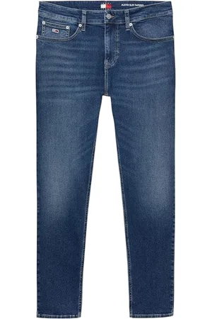 Tommy Hilfiger Jeans, Herre, Blå, W32, Uld, Slim Fit Jeans