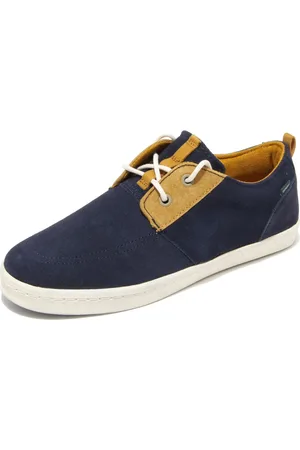Element Sko, Herre, Blå, 39 EU, Uld, Smaragd Kollektion Slip-On Sko
