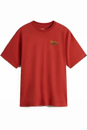 Vans Top, Herre, Rød, L, Bomuld, Legacy Loose Grafisk T-shirt