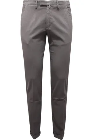 Briglia 1949 Bukser, Herre, Grå, S, Slim italienske bukser Bg03 model