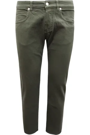 Nine In The Morning Jeans, Herre, Grøn, W34, Denim, Denim Forest Tapa Bukser