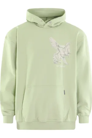 Represent Sweathshirts & Hoodies, Herre, Grøn, M, Uld, Elegant Motion Hoodie