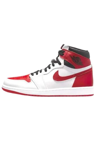 Jordan Sko, Herre, Rød, 43 EU, Retro High Heritage Sneakers