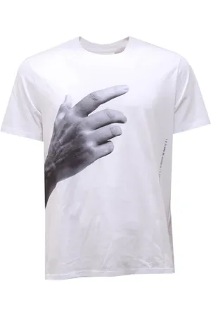 Neil Barrett Top, Herre, Hvid, XS, Bomuld, Off Bomuld Slim Fit Skjorte