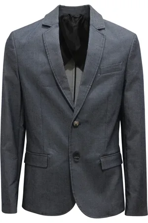 Imperial Jakke, Herre, Blå, L, Denim, Denim Effekt Jakke, Lavet i Italien