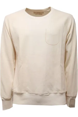 CRUNA Sweathshirts & Hoodies, Herre, , 2XL, Bomuld, Ivory Bomuldssweater Downtown Model