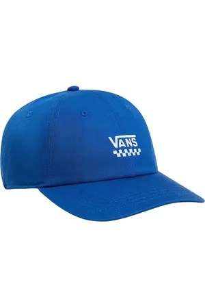 Vans Tilbehør, Herre, Blå, ONE SIZE, Bomuld, Buet Bill Court Side Kasket