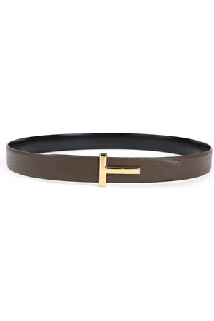 Tom Ford Tilbehør, Dame, Grøn, 70 CM, Læder, Læderbælte Elegant Stil