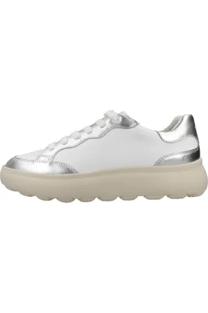 Geox Sko, Dame, Hvid, 38 EU, Sneakers Spherica Ec4.1
