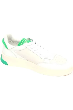 Ghoud Sko, Dame, Hvid, 40 EU, Læder, Lav Læder Sneakers Hvid/Mint