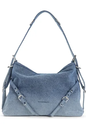 Givenchy Taske, Dame, Blå, ONE SIZE, Uld, Blå Skuldertaske Elegant og Praktisk