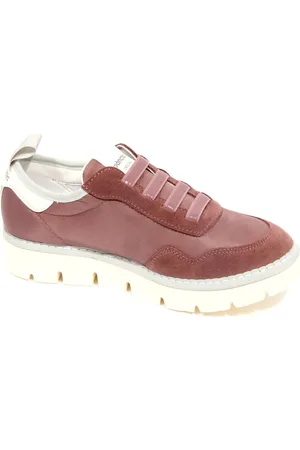 Panchic Sko, Dame, Lyserød, 36 EU, Suede, Suede/Stof Sko i Brun Rose