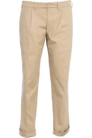 Mauro Grifoni Bukser, Herre, , S, Bomuld, Chino Bukser Peg Fit