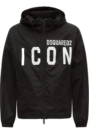 Dsquared2 Jakke, Herre, Sort, XL, Nylon, Nylon Icon Jakker