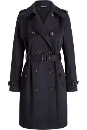 Ralph Lauren Frakke, Dame, Blå, M, Kaput