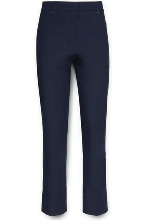 Elena Miro Bukser, Dame, Blå, 2XL, Jeggings træk på