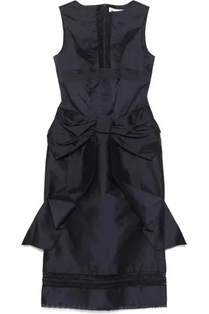 Shushu/Tong Kjole, Dame, Blå, XS, Navy Blondekjole med Blonder