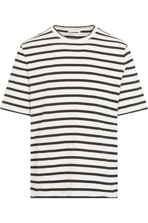 Jil Sander Top, Herre, Hvid, L, Bomuld, Bluejay Bomulds T-shirt