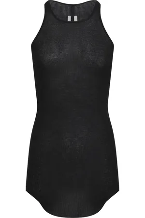 Rick Owens Top, Herre, Sort, L, Sort Top Slidstærkt Design