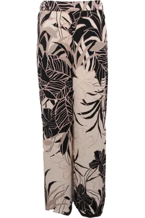 Joseph Ribkoff Bukser, Dame, Sort, L, Wide Leg Beige/ Bukser