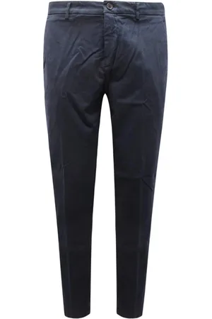 DEPARTMENT FIVE Bukser, Herre, Blå, W38, Marine Prins Chinos Made in Italy