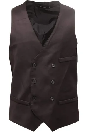 Imperial Jakke, Herre, Sort, L, Dobbeltbrystet vest i sort