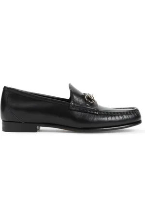 Gucci Sko, Dame, Sort, 36 EU, Læder, Sort Loafer Sko til Kvinder