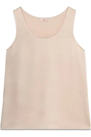 Oltre Top, Dame, , M, Satin, To-farvet Top i Ensfarvet