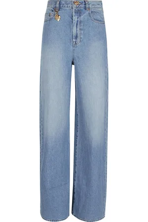 ZIMMERMANN Jeans, Dame, Blå, W24, Bomuld, Straight Jeans