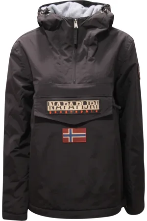 Napapijri Jakke, Dame, Sort, XS, Uld, Rainforest Polstret Jakke Sort Model N0Ygnj