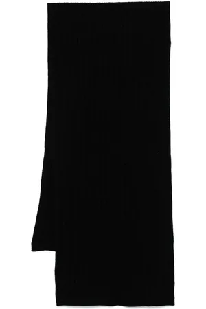 Lady Anne Tilbehør, Dame, Sort, ONE SIZE, Cashmere, Kashmir Kabelstrik Wrap Tørklæde