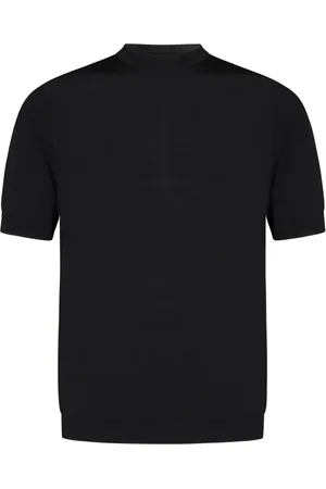 LOW BRAND Top, Herre, Sort, M, Nylon, Sort Crewneck Sweatshirt Ss25